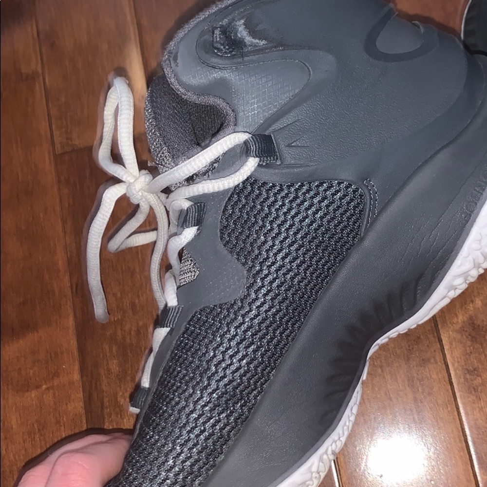grey adidas sneakers - Picture 3 of 4